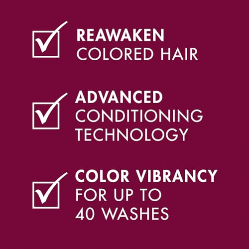 Nexxus Shampoo & Conditioner, Color Assure – Hair Products for Color-Treated Hair, Enhance Vibrancy up to 40 Washes, 8.5 Oz Ea