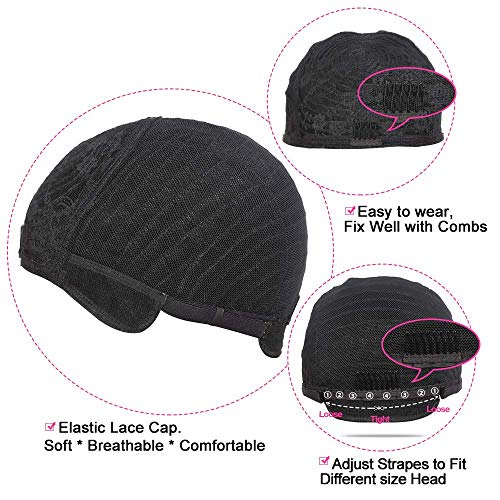 Human Hair Short Wigs Pixie Cut Wigs with Bangs Short Black Layered Wavy Wigs for Women 1B Color