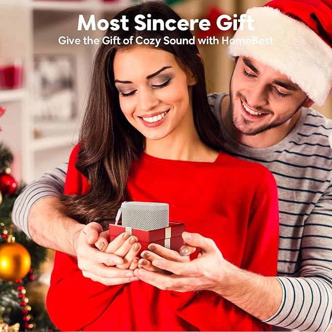 Portable Sound Machine for Travel, White Noise Sound Machine for Sleeping, 52-Hour Lasting Mini Noise Machine with 21 Quality Non-looping Sounds, Headphone Jack, Memory, Timer for Adults,Hotel (Khaki)