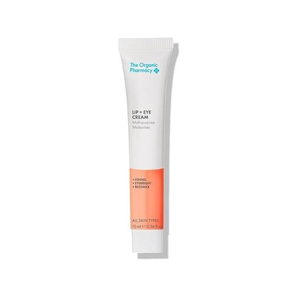 The Organic Pharmacy Lip & Eye Cream, 0.35 Ounce