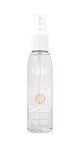 Surface Hair - Bassu Leave In Shine Spray -Shines, Detaingles, Protects & Softens- 4 fl oz