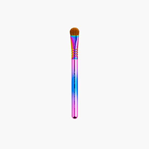 Sigma Beauty Color Me Proud Mini Makeup Brush Set – Set of 3 Mini Eye Makeup Brushes, For Shading and Defining Eye Makeup, Includes Sleek Clutch-Style Small Makeup Bag (4 Pcs)