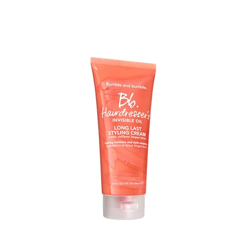 Bumble and bumble. Hairdresser's Invisible Oil Long Last Styling Cream | Hydrating, Anti Frizz, Prevents Split Ends, Color Safe | Curly, Wavy, Straight | With Argan Oil, Coconut Oil + Grapeseed Oil