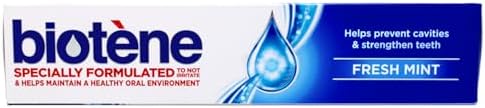 Biotene Fluoride Toothpaste, Fresh Mint, 4.3 oz Tubes - (Pack of 4)