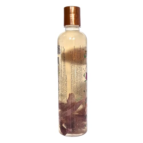 Shampoo Ultra Reparador S.O.S de cebolla y Argan,sin sal ni sulfatos, natural, ayuda al crecimiento, repara cuero cabelludo maltratados, seco o con alisados 400ml, Clear