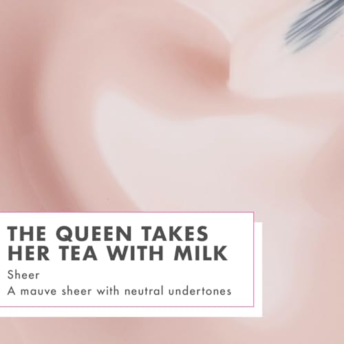 Olive & June Gel Polish | Longest-Lasting Formula | Up to 21 Days of Wear | Damage-Free Removal | Salon-Quality Manicure, Pedicure at Home | Vegan, Cruelty-Free | The Queen Takes Her Tea with Milk