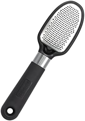 Rikans Foot File Foot Rasp Callus Remover Dead Skin Remover Double Sided Foot Scrubber Foot Care Pedicure Tool to Remove Hard Skin Can Be Used Wet or Dry Skin High Grade Stainless Steel File