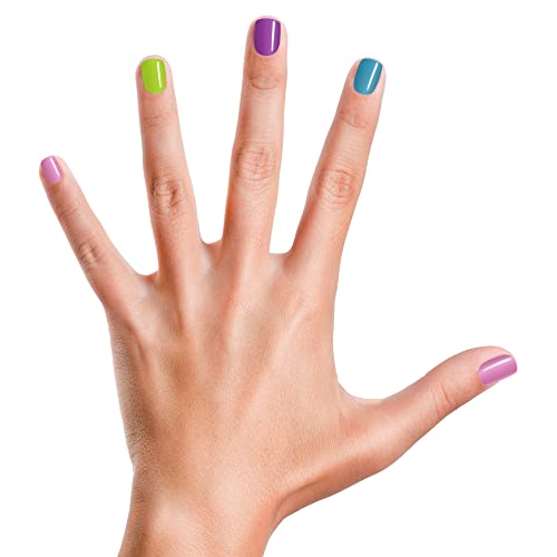 PIGGY PAINT 100% Non-toxic Girls Nail Polish - Safe, Chemical Free Low Odor for Kids, Funny Bunny