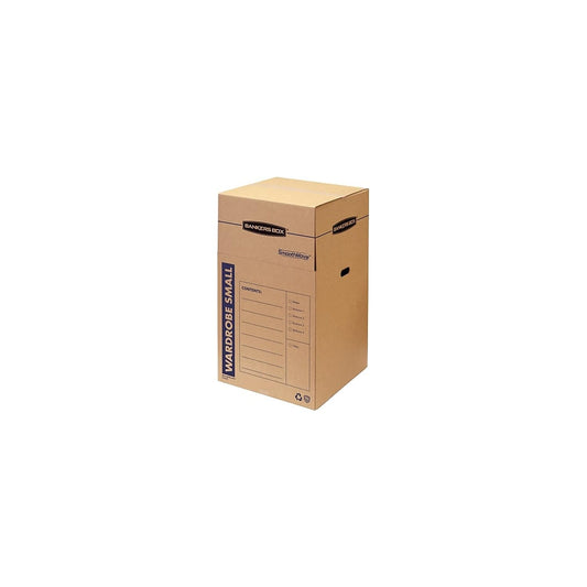 Bankers Box Short Wardrobe Box 3 Pack, 20-in x 20-in x 34-in (7710902)