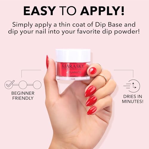 Kiara Sky Dip Powder Yellow Tones 1 oz, Main Squeeze