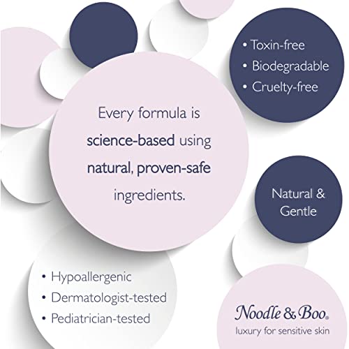 Noodle & Boo Bouncing Baby Bubbles for Sensitive Skin and Hypoallergenic