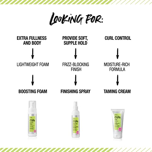 ALL ABOUT CURLS Smoothing Cream | For Curly Hair Styling | Moisturize, Define & Enhance Texture | Reduce Frizz & Boost Shine | Controllable Definition | Vegan & Cruelty Free | Sulfate & Paraben Free