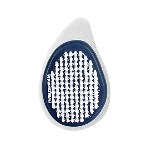 Tweezerman Exclusive Dual Surface Nail Brush & Callus Combo, Evening Blue