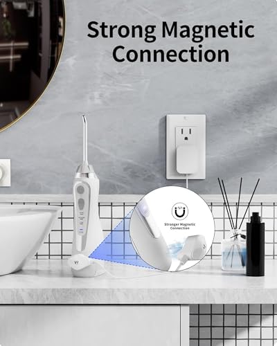 WUKUR Magnetic Charger for Waterpik Water Flosser WP-560, Charging Adapter Compatible with Waterpik WP-560 WP-562 WP-563 WP-567 WP-569 Power Cord (Not for WP-580)