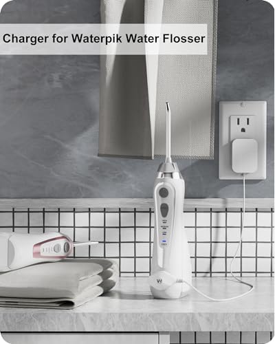 WUKUR Magnetic Charger for Waterpik Water Flosser WP-560, Charging Adapter Compatible with Waterpik WP-560 WP-562 WP-563 WP-567 WP-569 Power Cord (Not for WP-580)
