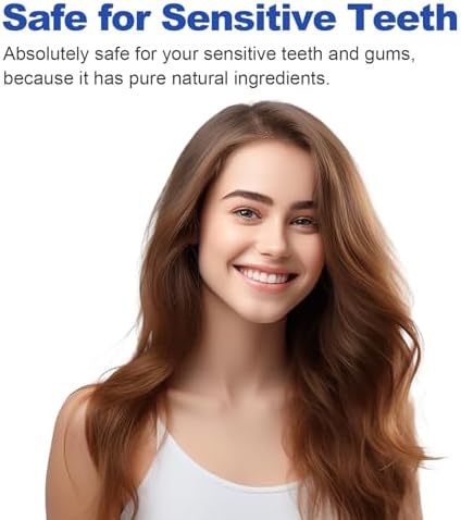 Ollm Teeth Whitening Pen Gel - 3 Pcs Tooth Whitening Gel Professional, 20+ Uses, Effective＆Painless, No Sensitivity, Easy to Use, Beautiful White Smile Tooth Whitener for Home, Travel
