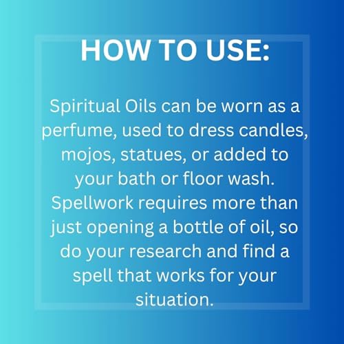BINDING Spiritual Oil (aceite) for Hoodoo, Voodoo, Santeria, Wicca, Rootwork, Pagan Magick & Spells