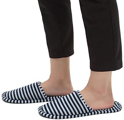 Non-Disposable Travel Slippers Portable Cotton Spa Hotel Guest Indoor Slippers