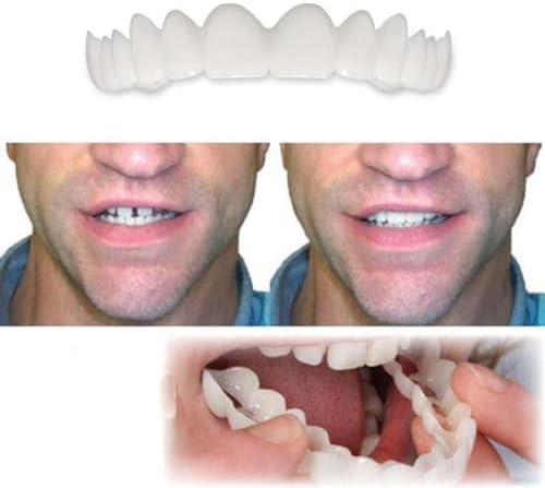 2 Pairs Temporarily Adjustable, Top and Bottom for Men and Women, Nature and Comfortable(White)