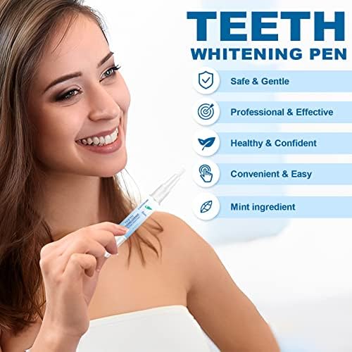 Teeth Whitening Essence Pen for Cleaning Teeth Stains, Freshening Breath and Reducing Yellowing (3pcs)
