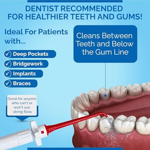 Oral Irrigator Shower Floss Dental Care System | Advanced Shower Water Flosser for Healthy Gums and Teeth | Shower Flosser | Dental Water Flosser for Superior Dental Hygiene at Home | Made in U.S.A.