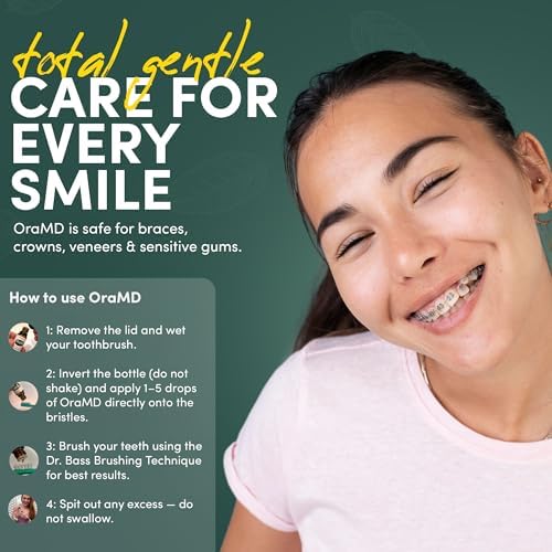 OraMD Original Tooth Oil - Healthy Gums, Fresh Breath and Helps with Sensitive Teeth - All-Natural Solution Better Than Mouthwash (1-Pack)