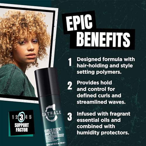 Catwalk by TIGI Curls Rock Amplifier 5.07 Oz (Pack of 7)