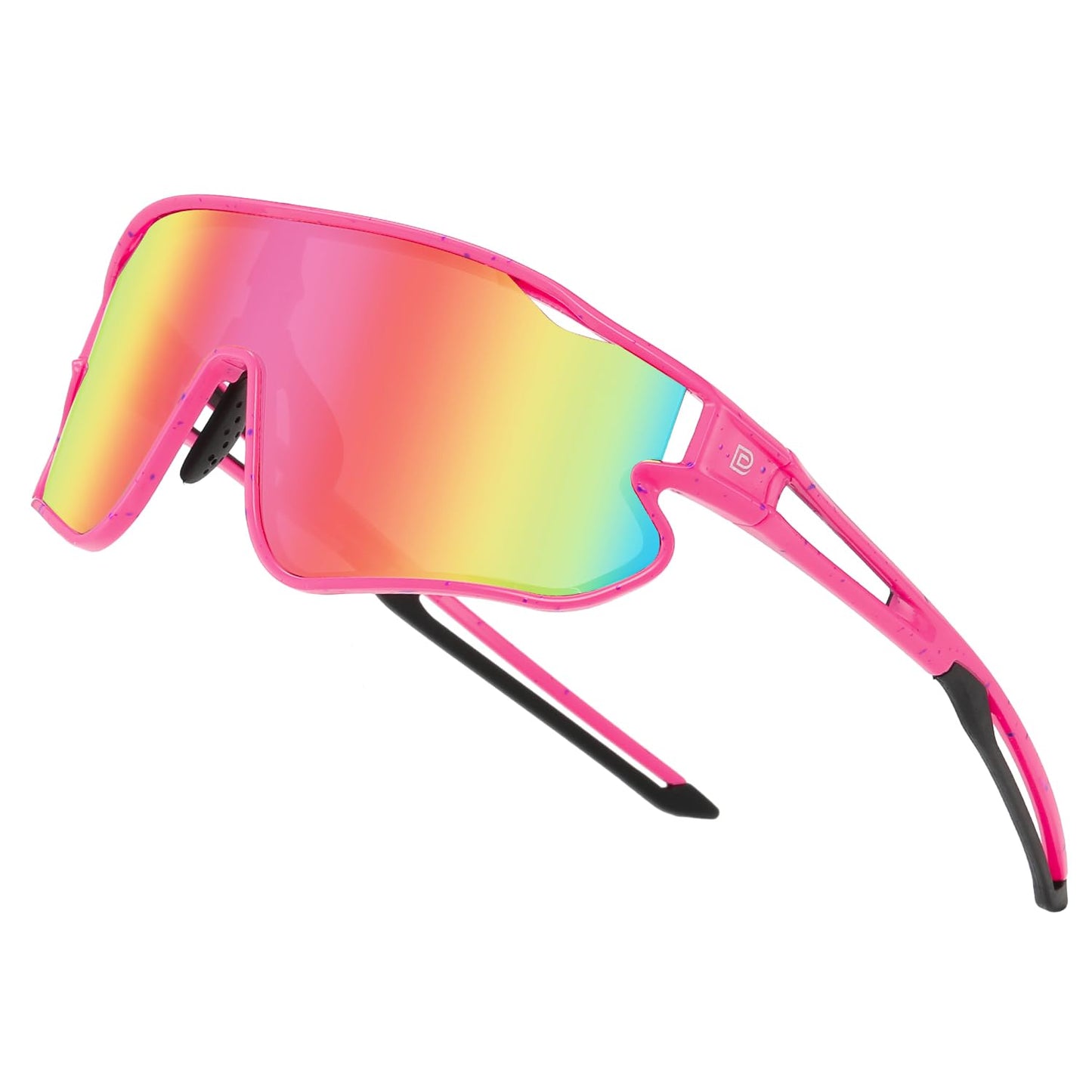 DUCO Kids Sunglasses Youth Baseball Sun Glasses Lightweight TR90 Frame UV400 Sports Cycling Shades for Boys Girls DK268