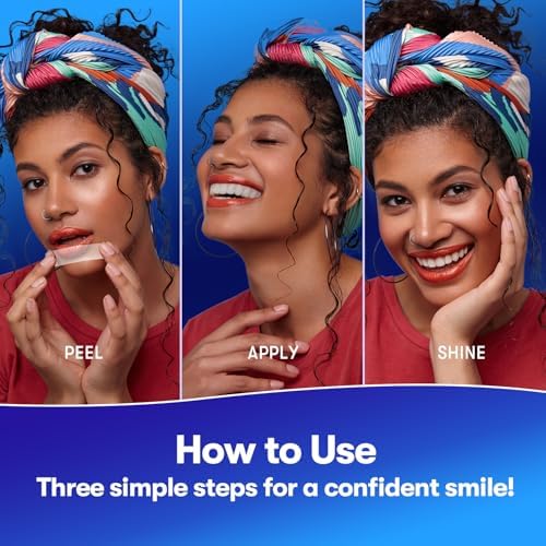 MySmile Teeth Whitening Strips 14 Treatments Kit, Hydroxyapatite-Infuse White Strips, Non-Sensitive Teeth Whitening with Soothing Natural Ingredients, Enamel-Safe, Residue-Free, Non-Slip(28 Count)