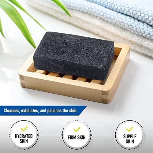 T.Taio Esponjabon Soap Sponge Variety Pack - Shower Scrubber & Bath Wash Scrub - Massage Face - Bathroom Accessories - Mother of Pearl, Aloe Vera, Lavender, Charcoal, Cucumber-Melon, Oatmeal (6 Pack)