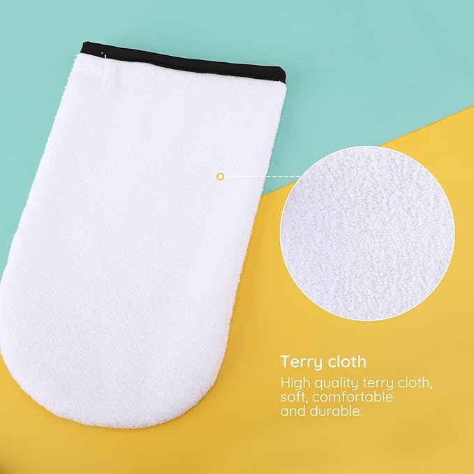 Paraffin Wax Gloves & Booties, Segbeauty Paraffin Heated SPA Mittens Foot Liners, Gloves & Socks for Hot Wax Hand thera-py Thermal treat-ment Home DIY SPA Wax Warmer Paraffin Wax Machine White