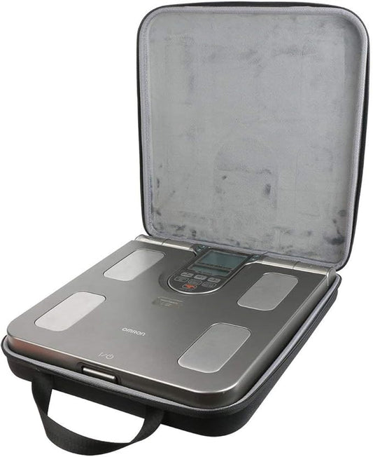 co2CREA Carrying Travel Storage Organizer Case Bag Replacement for Omron Body Composition Monitor Scale - 7 Fitness Indicators