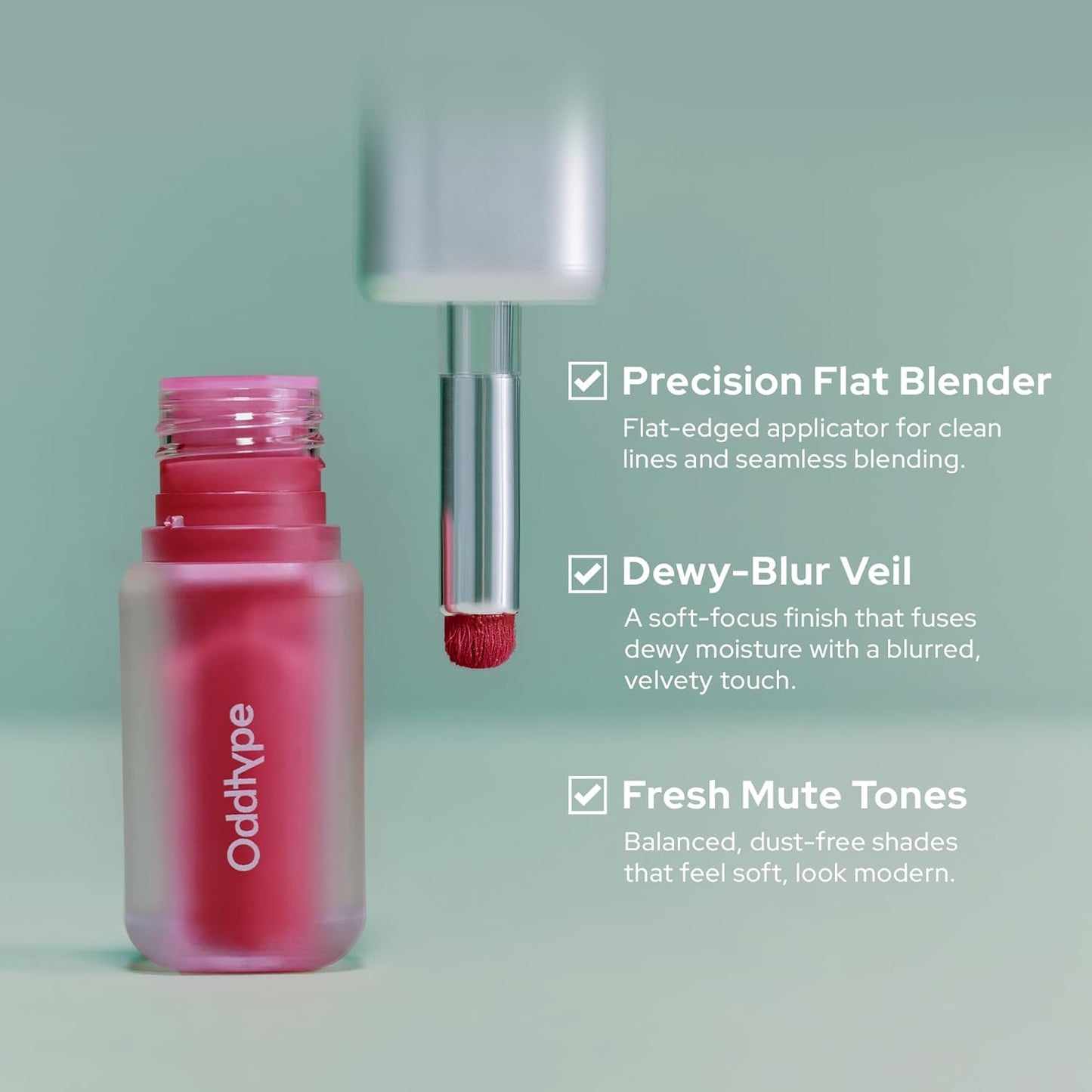 Unseen Blur Lip Tint Long-Lasting Stain, Blendable 3.2g (562 Uri, 0.11 Ounce (Pack of 1))