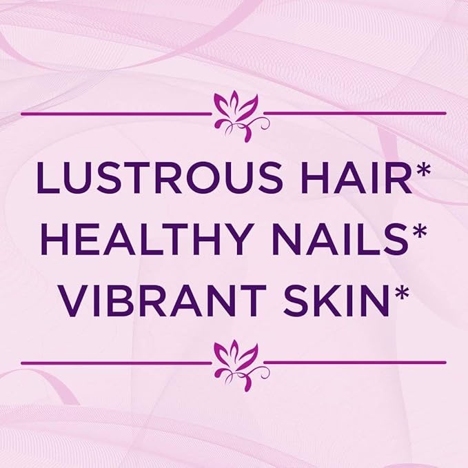 Nature's Bounty Optimal Solutions Hair Skin & Nails Extra Strength Softgels, 150 Count