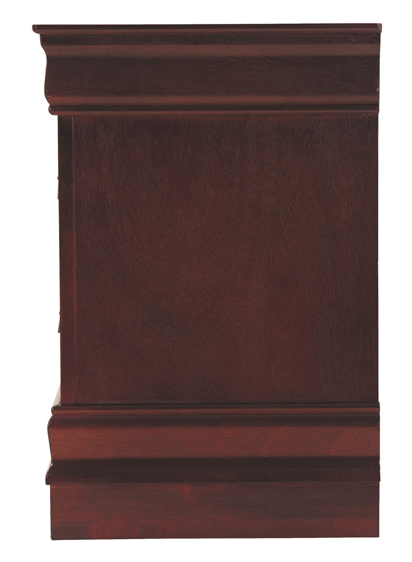 Signature Design by Ashley Alisdair Traditional 2 Drawer Nightstand, 23.75" Tall, Dark Brown