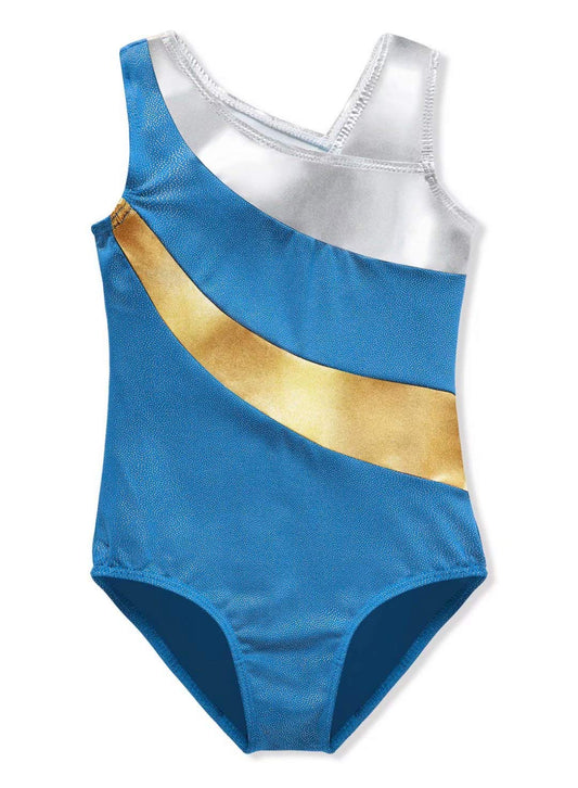 DAXIANG Gymnastics Leotard for Little Girl Rainbow Stripes Ballet Tutu 2-3 Years