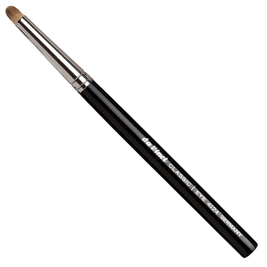 da Vinci Cosmetics Series 4124 Classic Detail Blender Round for Eyeshadow Powder/Banana Brush/Russian Red Sable, 0.5 Pound