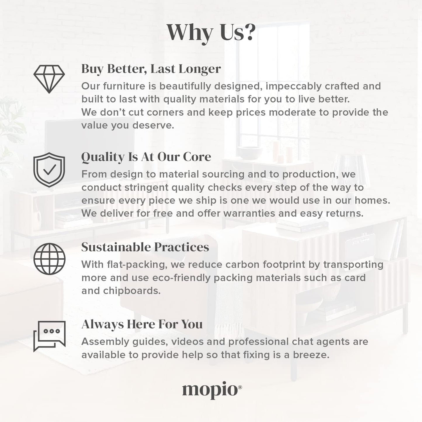 mopio Brooklyn 3 Drawer Dresser for Bedroom, Mid Century Modern Chest of Drawers, Wood Tall Nightstand, Waveform Fluted Side Table, Enhanced Safety, ASTM F2057-23 Sturdy Compliant (Oak)