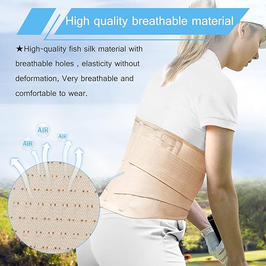 Back Brace for Men Women Lower back - Immediate Relief from Back Pain, Herniated Disc, Sciatica, Scoliosis and more! - Breathable Mesh Design with 7 Stays, - Back Support Belt for Men/Women for work , Anti-skid lumbar support belt (Medium)