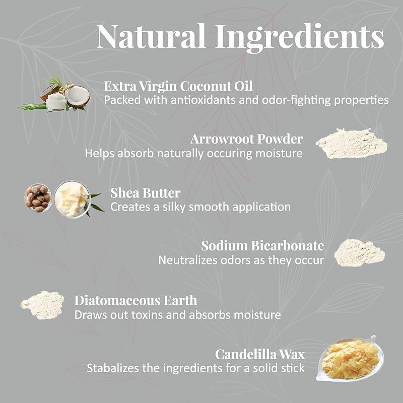 J&L Naturals Aluminum Free Deodorant for Men & Women | 100% Natural Ingredients With Coconut Oil, Shea Butter, & Essential Oils | Sustainable, Eco-Friendly (Floral & Fruity, 3.0 Oz (Pack of 4))