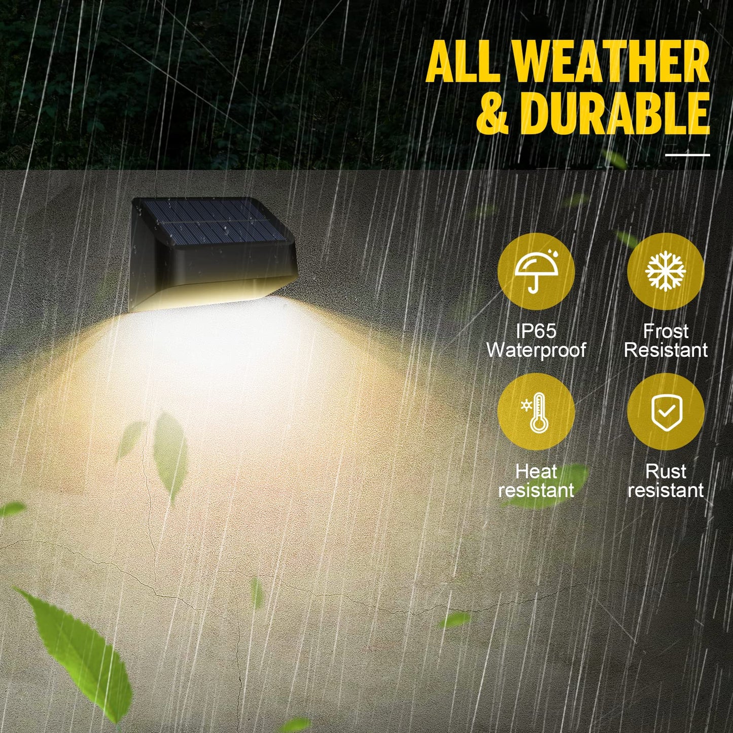 FLITI Solar Fence Lights - Bundle Pack