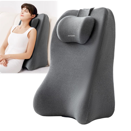 Back Pillow Wedge,bed pillow rest for bed sitting up adult memory foam Pillow, Leg Pain Relief Acid Reflux, Back Support Reading Pillow Adult For use on beds and sofas Sleeping, Anti Snoring