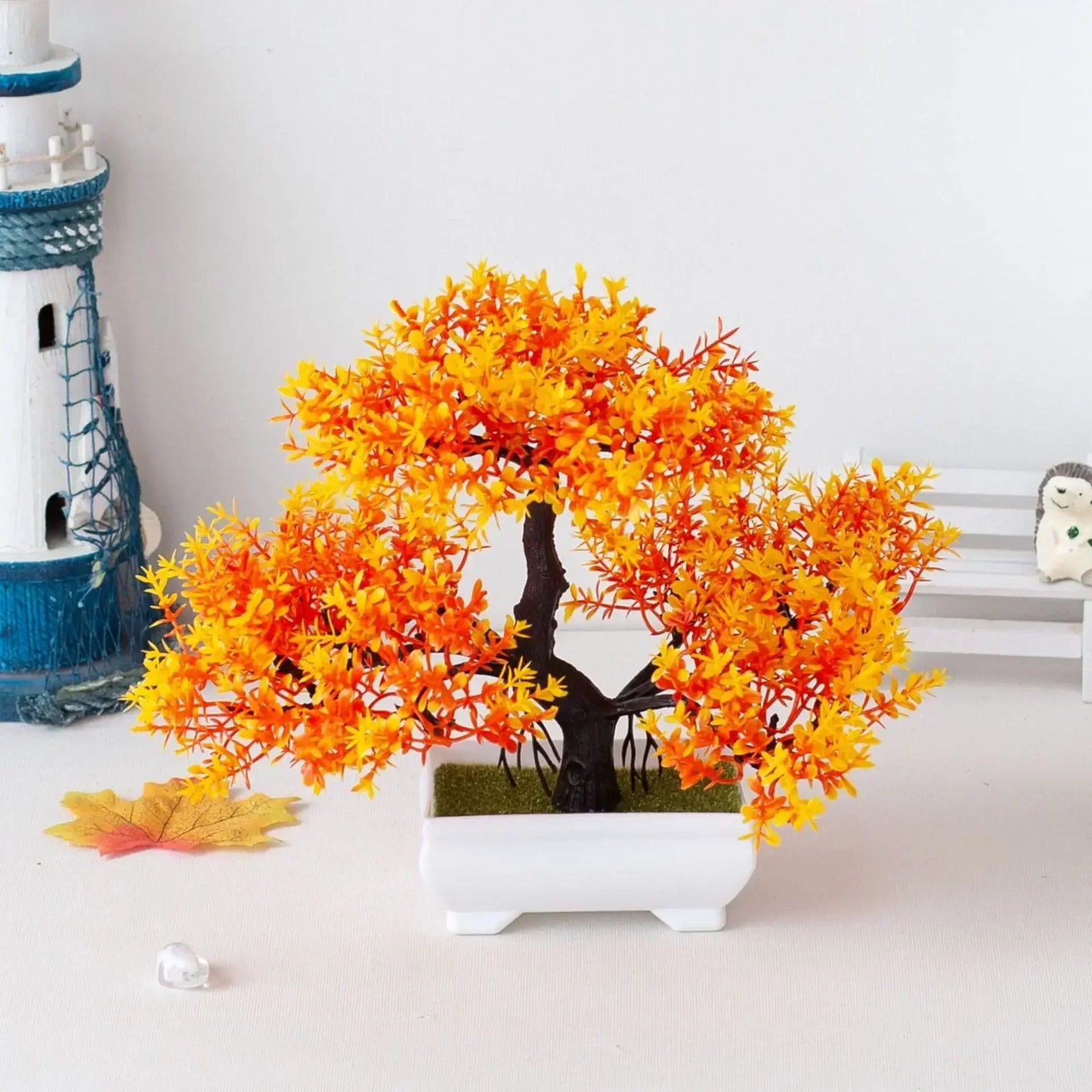 Artificial Bonsai Tree Potted Ornament