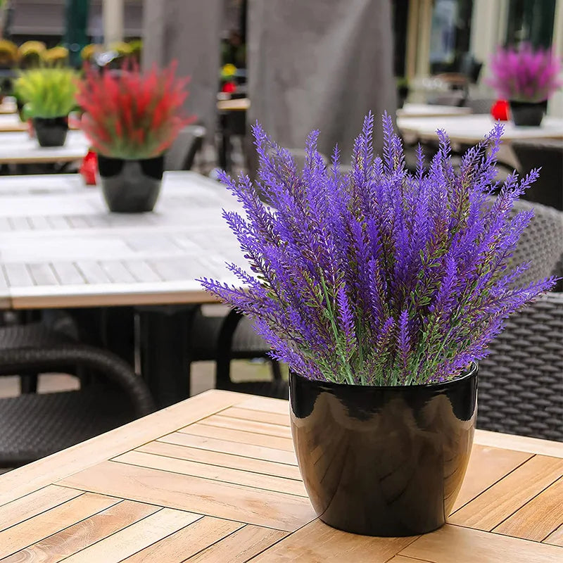 5PCS Artificial Lavender Bouquet Décor