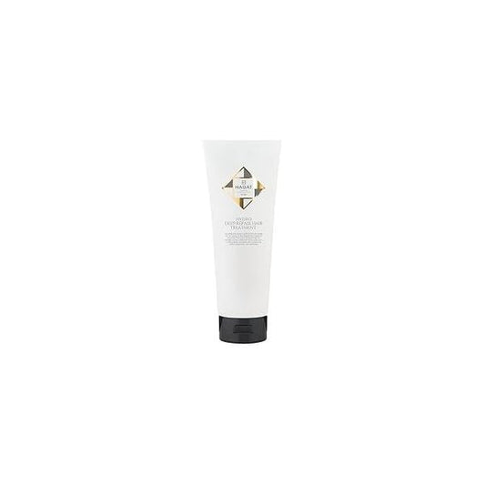 HADAT HYDRO DEEP REPAIR HAIR TREATMENT 8.45 Fl. Oz. (250 ml) Restores, Moisturises and Protects Damaged Hair with Macadamia Oil Hydrolysed Collagen, White