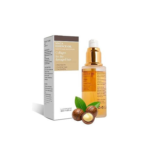 Moroccan Argan Oil Collagen Hair Mask for Healing Cold Pressed Weightless Serum Dry Damaged 50ml