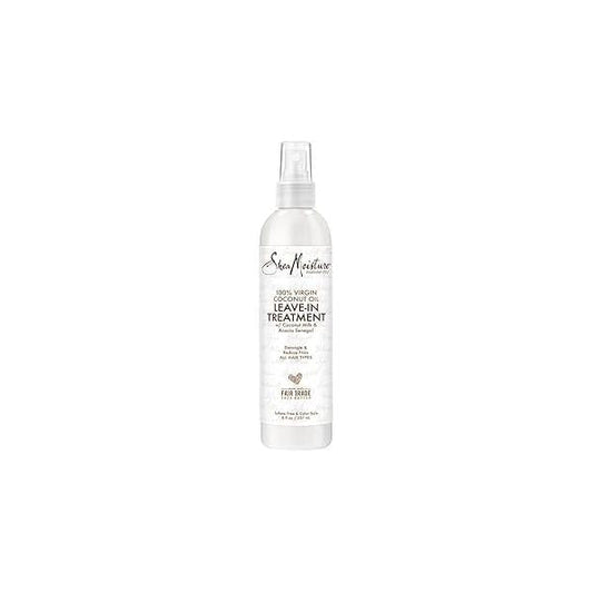 Shea Moisture 100 Percent Virgin Coconut Oil Leave-In Treatment, 8 Ounce