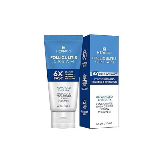 Folliculitis Treatment Cream: Effective for Scalp Face and Body 100g
