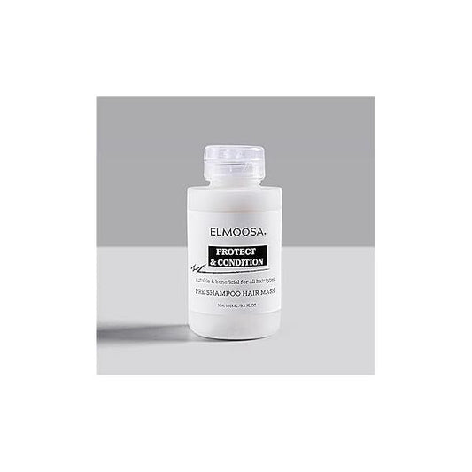 PRE SHAMPOO HAIR MASK，100ML KERATIN & MACADAMIA TERNIFOLIA SEED OIL,INTENSIVELY MOISTURIZES HAIR, RESTORING SILKINESS AND SHINE/HEAT PROTECT