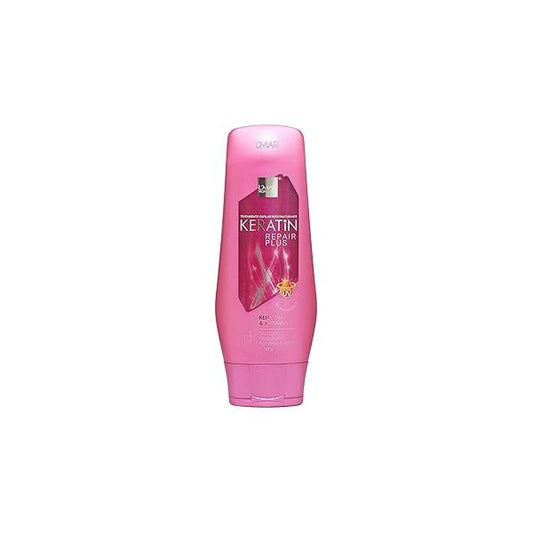 L'mar Keratin Repair Plus Leave In UV Filter Restructuring Hair Treatment +Nutrition | Lmar Tratamiento Capilar Reestructurante Queratina y Arginia +Nutricion +Reparacion +Fortaleza 9.8oz-280gr